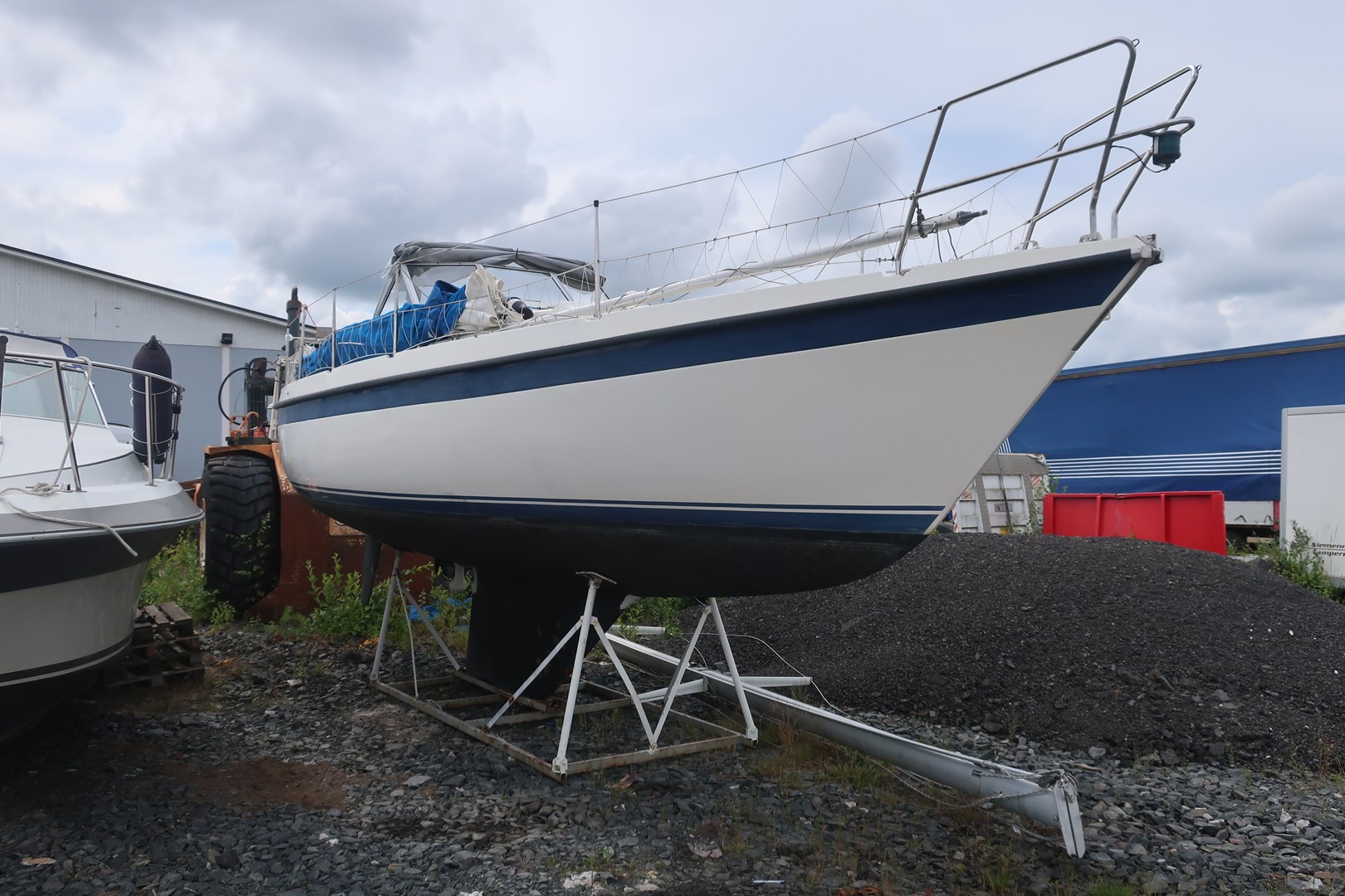 1985 Veneet Targa 96 Purjevene For Sale At Koski On Wednesday August 12 2020 Copart Finland